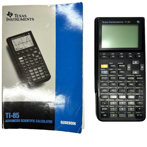 Texas Instruments TI-85 Advanced Scientific Calculator with Guidebook - Picture 1 of 13